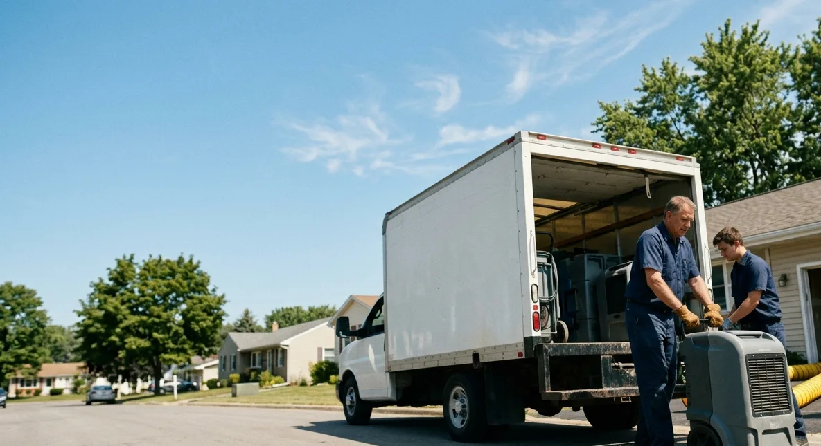 Water Damage Cleanup in Grundy Center, IA near me